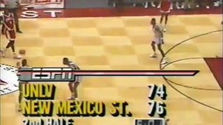 #7 UNLV @ New Mexico State - 1990 - ESPN Big Monday Part 6