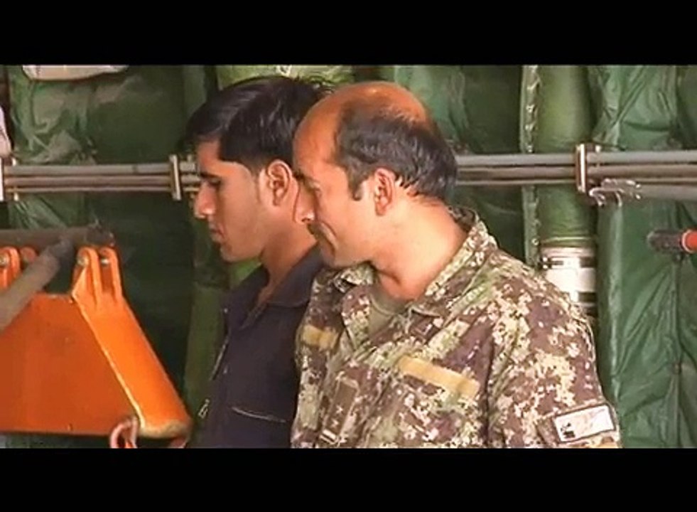 New Afghan Air Force Mi-17 Chopper Arrives