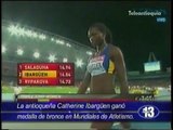 La antioqueña Catherine Ibarguen ganó medalla de bronce en Mundiales de Atletismo