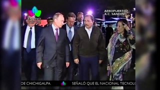Concluye escala del Presidente de Rusia en Nicaragua