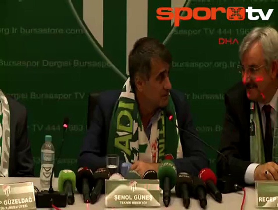 Bursaspor'da yeni teknik direktör Şenol Güneş!