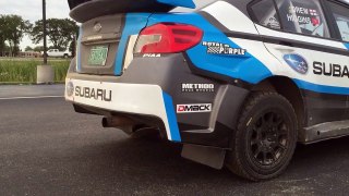 David Higgins Subaru WRX STI Start Up, Idle and Drive Away