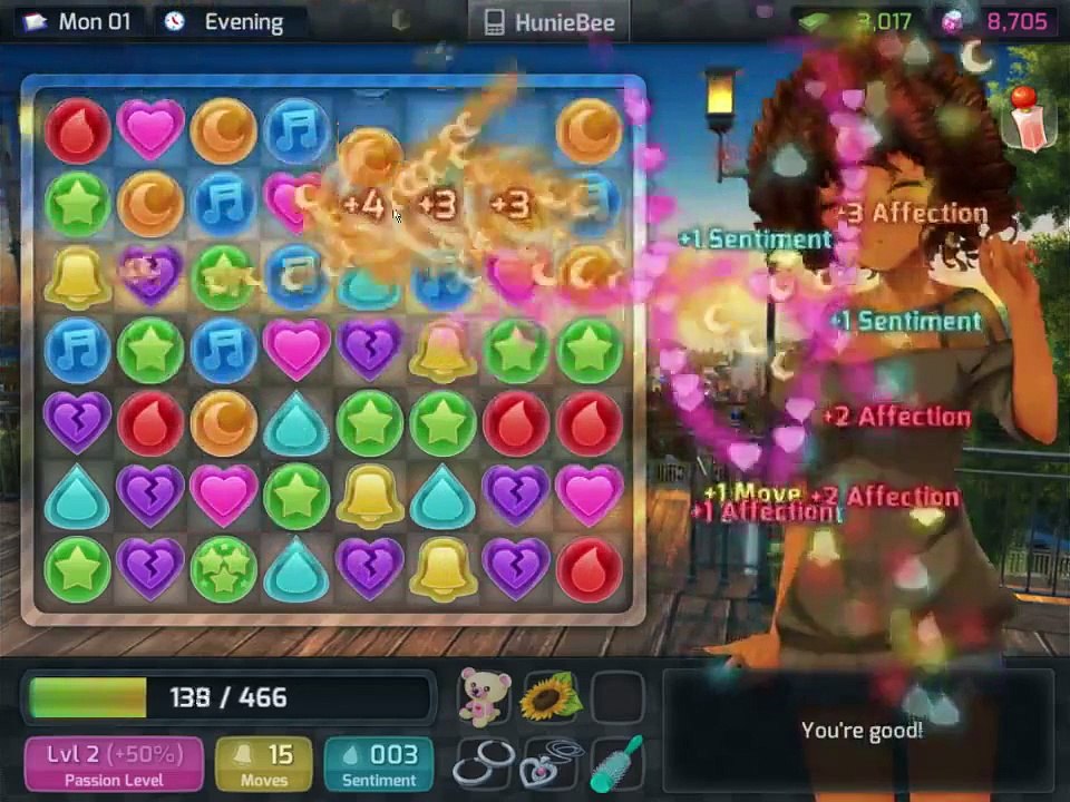 Huniepop [Hard] 6 - Dating Lola