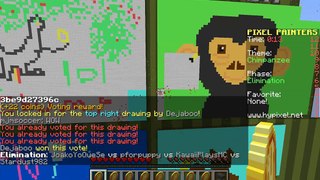 Pixel painters on the hypixel server! w/mackenzie!