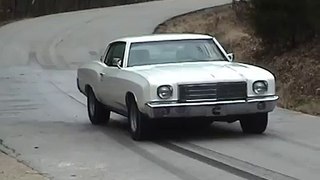 1970 DMC Cummins Diesel Monte Carlo smokes tires