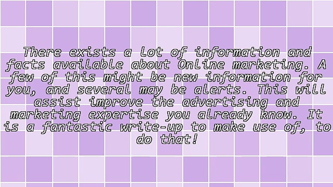 Internet Marketing Ideas To Create Your Enterprise Successful