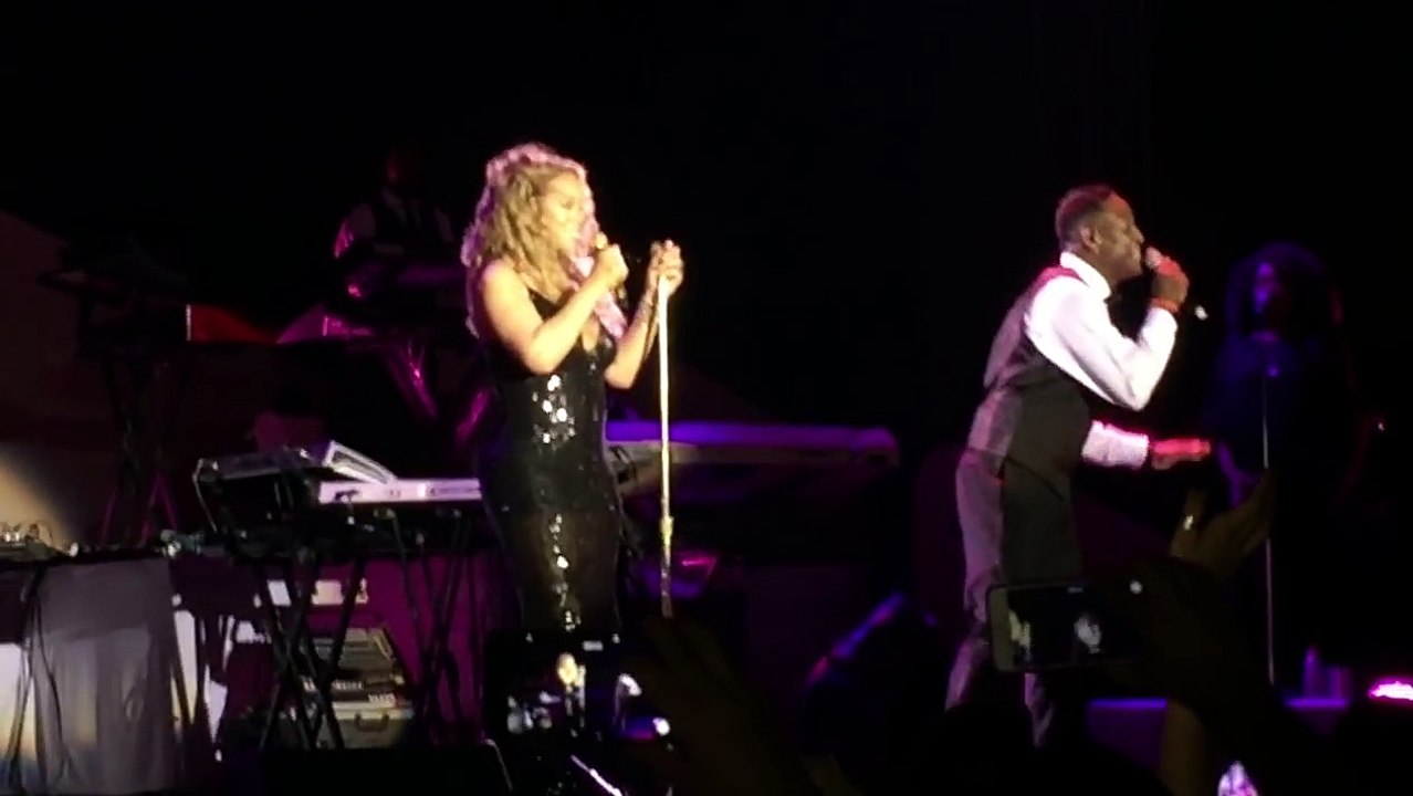 Mariah Carey with Trey Lorenz - I'll Be There (live In Israel) FULL