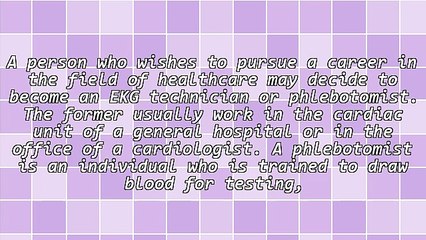 EKG And Phlebotomy Training In Bronx Is Available To Prospective Students