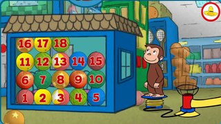 Curious George Train Station-Full Episode English Education (2014)