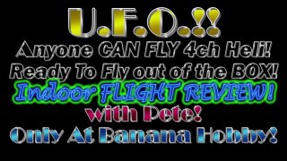 UFO Anyone Can Fly R/C Helicopter Review in HD!