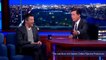 Protestors heckle Uber CEO during 'The Late show with Stephen Colbert' taping