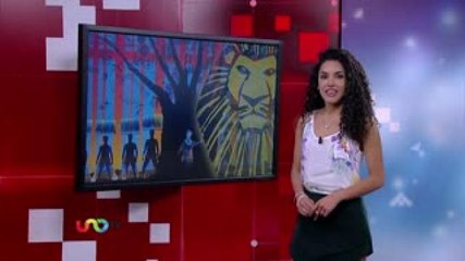 Feliz Carlos Rivera por interpretar "Rey León"