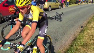 Mark Cavendish crash Tour of Britain 2015 stage 6