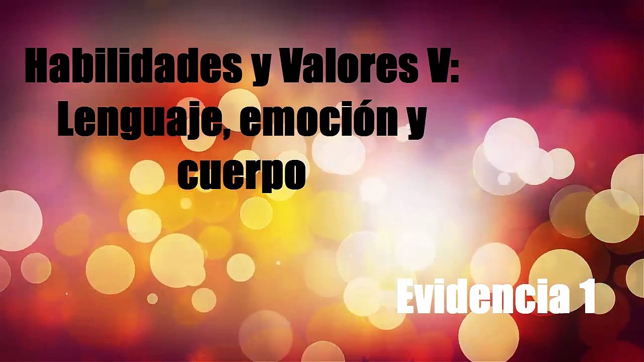 EVIDENCIA 1 Habilidades