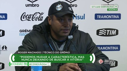 Roger Machado revela o que passou para Rafael Thyere, substituto de Geromel