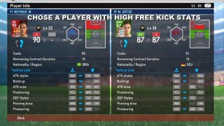 PES 16   How To Score Free Kick Tutorial PS4 XBOX ONE HD
