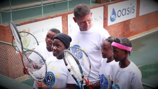 Top Israeli Tennis Coach works with South African youth in Soweto