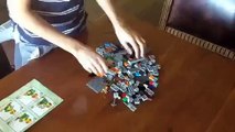Building a Lego minecraft set(time lapse)