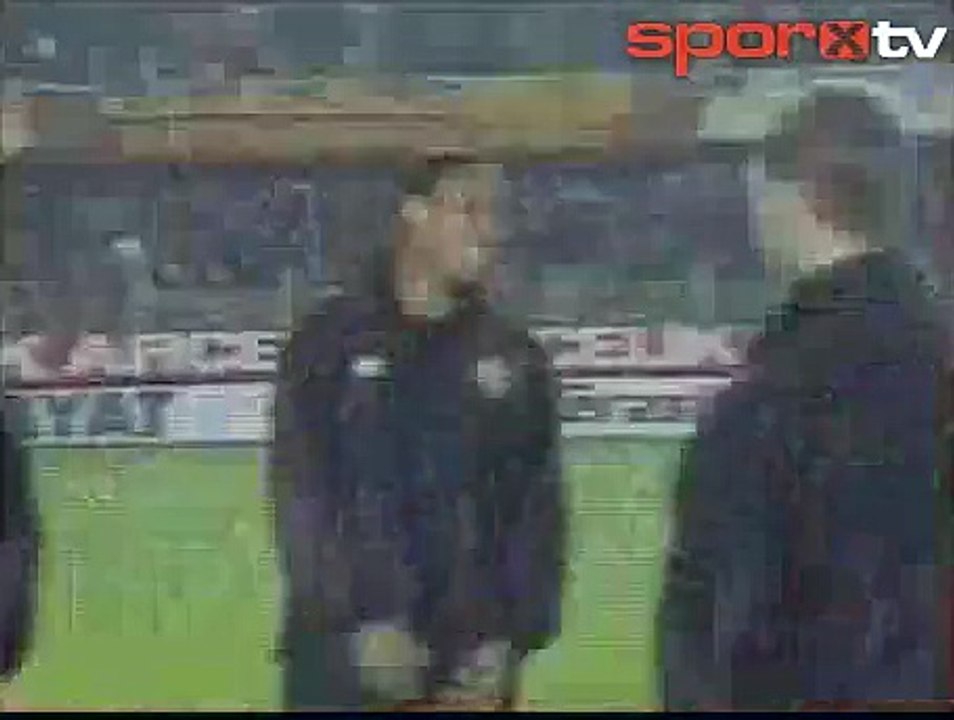 Ali Sami Yen'de bir grup şaşkın MANU'lu / Kasım 1993