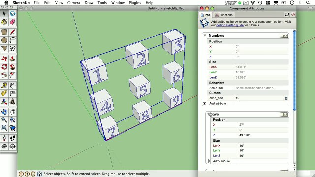 Reorganize Dynamic Components in the Component Attributes browser.