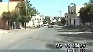 מרדף רכב גנוב בשטחי הרשות הפלסטינאית .