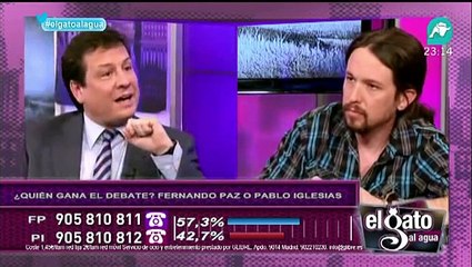 2 | 2 "El Gato al Agua" 23-05-2013: Pablo Iglesias VS Fernando Paz. Guerra Civil y Golpe de Estado