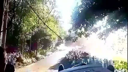 İspanya'daki rallide facia!