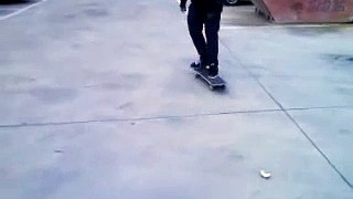 Mas o menos mi primer 360 flip