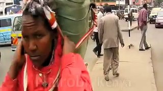 Nairobi: 'Jaywalkers & Matatus' Downtown CBD, Kenya Africa © 2009 Wm Kai Stephanos unit45Ⓧ
