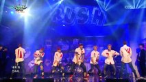 [Comeback Stage] 150911 MONSTA X  - Hero   Rush  @  Music Bank