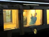 Despedida a los Emperadores del Japón partiendo a bordo del tren imperial -Septiembre 2010