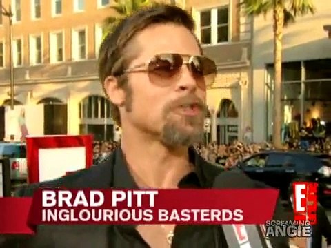 ANGELINA JOLIE & BRAD PITT * INGLOURIOUS BASTERDS PREMIERE *