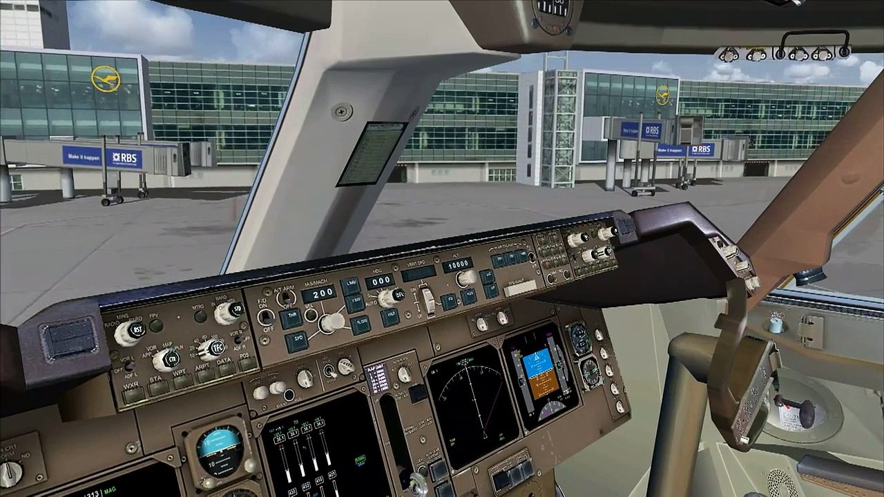 Boeing 747-400 PMDG  KLM, Frankfurt , AES