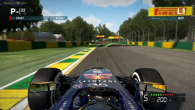F1 2014 - Career 2nd-run, Albert Park, Infinity Red Bull Racing, Pp1