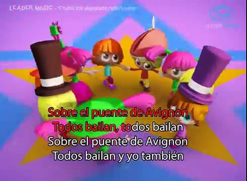 KARAOKE Sobre el Puente de Avignon con letra