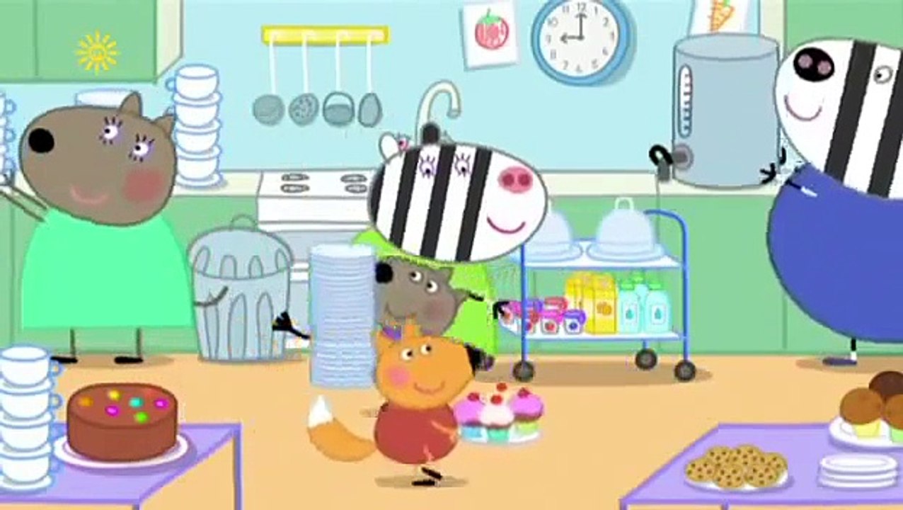 Peppa Pig English Episodes - Madame Gazelles Leaving Party