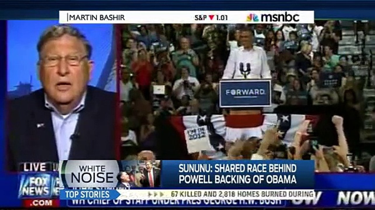 Martin Bashir - Romney surrogate Sununu sets another race-bait trap with 11 days to go