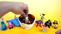 Play Doh Surprise Eggs BIG Playlist Disney Frozen Cars Peppa Pig FluffyJet