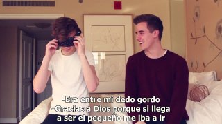 Guess The Body Part with Joe Sugg - Connor Franta Subtitulado en español