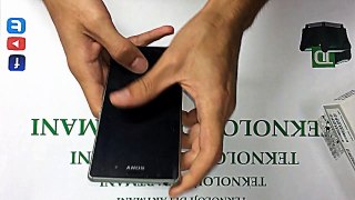 Sony Xperia Z3 Kutu Açılımı