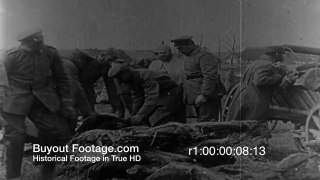 HD Historic Stock Footage WWI COMBAT ACTION!