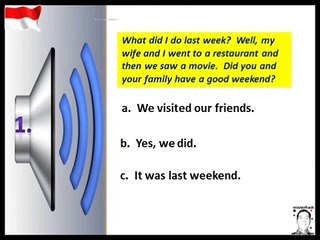 LISTENING PRACTICE, TEST YOUR RESPONSE