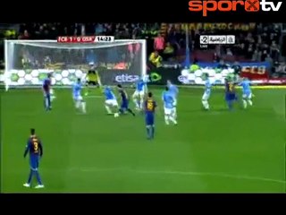 Barça Fabregas ile uçtu | İlk yarı sonucu 2-0