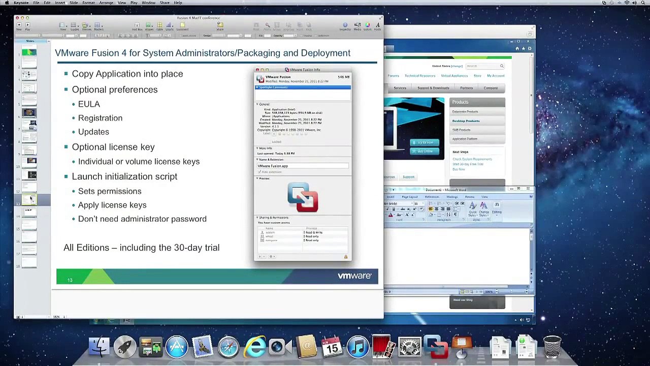 Mac IT 2012 Presentation Part 2: Technical Deep...