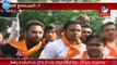Bajrang Dal Activists Protested at Pakistani High Commission