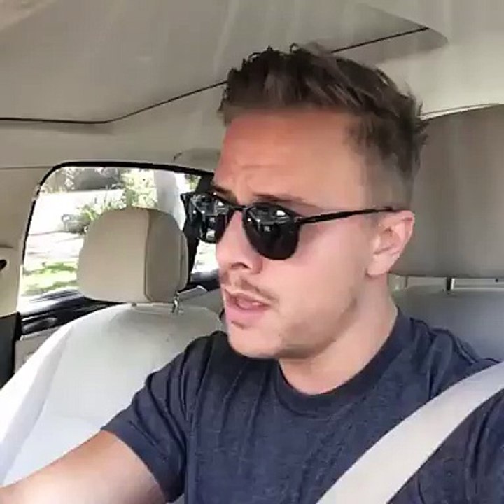 Matt Cutshall Lead singer of a Christian rock band sings to the clean version of Chris Brown