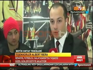 Riera'dan duygusal sözler!