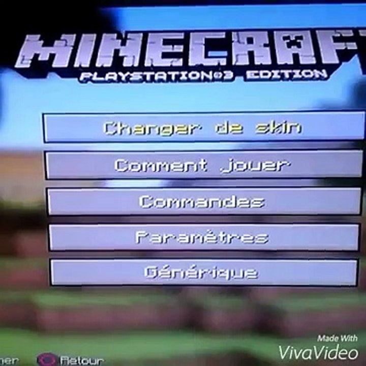tuto comment changer de skin minecraft ps3