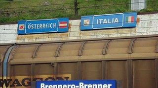 Züge am Brenner bei 0° C / Treni al Brennero con 0° C