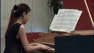 W.F. Bach, Fantasie d-minor, Kaung-Ae Lee;Cembalo